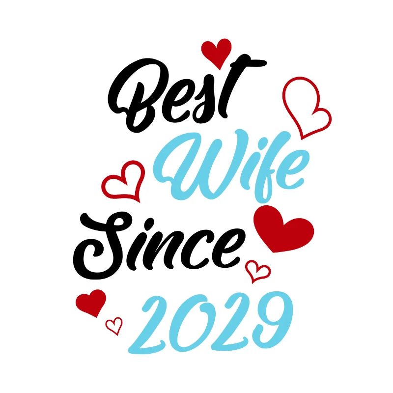 Jubiläum Trauerbeste Ehefrau seit 2029 Hochzeit