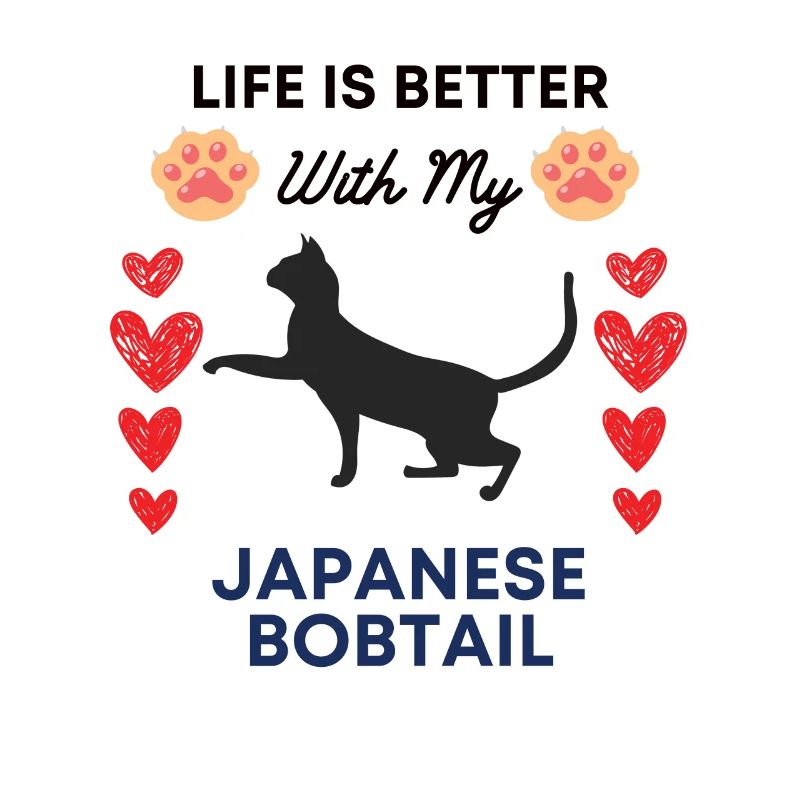 Bobtail japonais Chat japonais à queue de velours