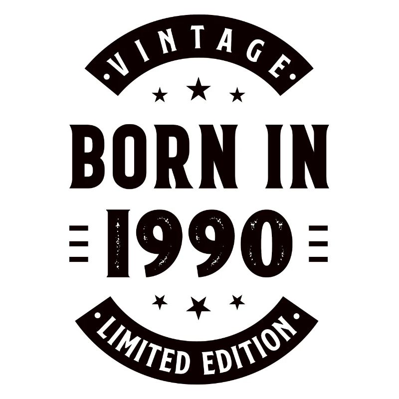1990 - Année de construction 1990 - Né en 1990