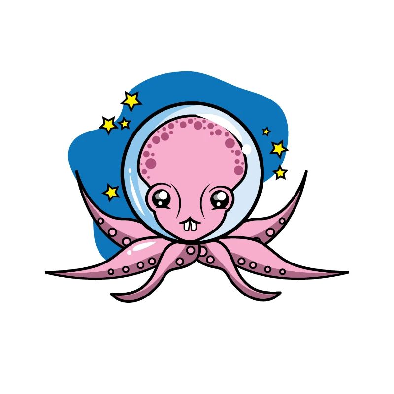 Espace astronaute Octopus