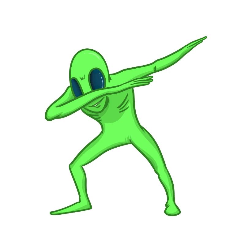 Dab alien alien