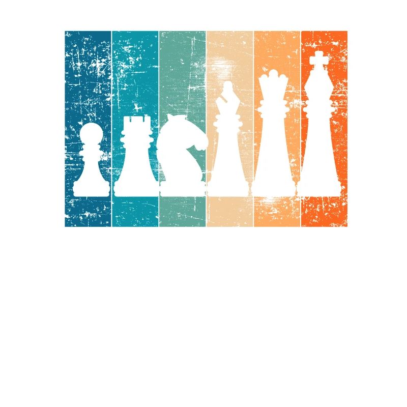 Chess Chessboard Checkmate King Retro Gift