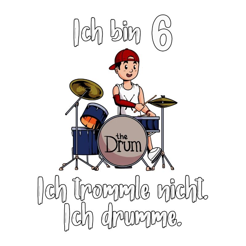Ich bin 6 - Jungen Schlagzeuger