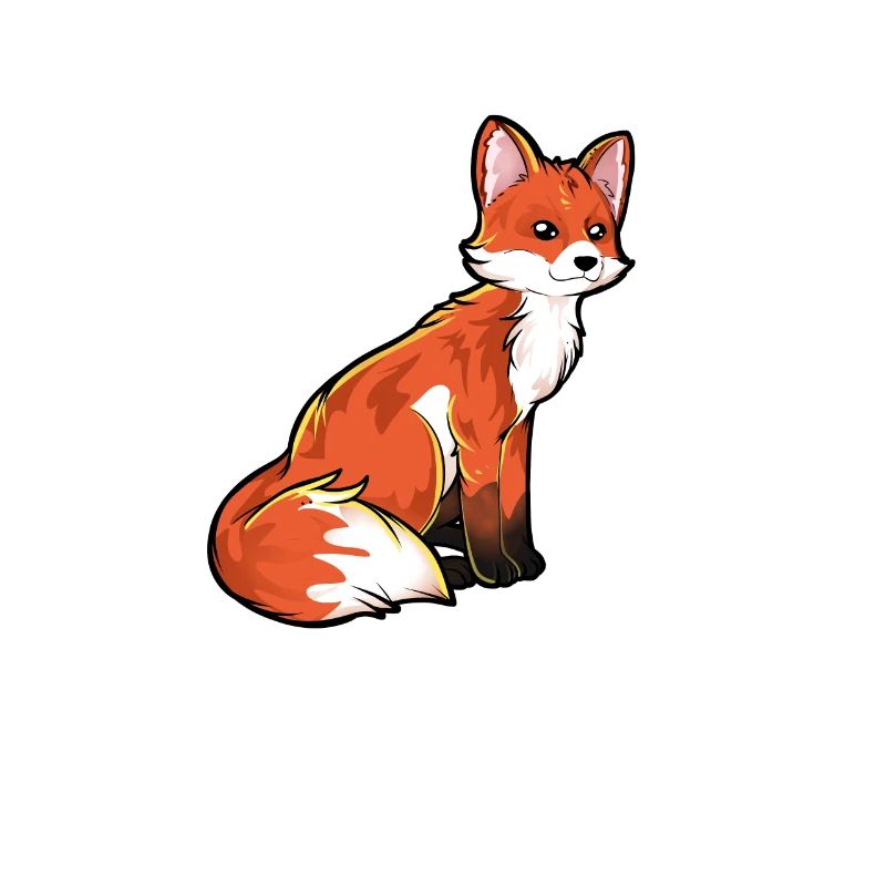 Zeichnung eines Rotfuchs