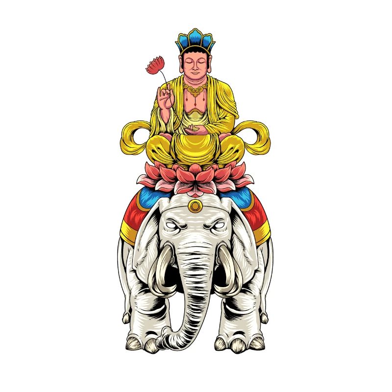 Bouddhisme Dieu Bodhisattva Samantabhadra