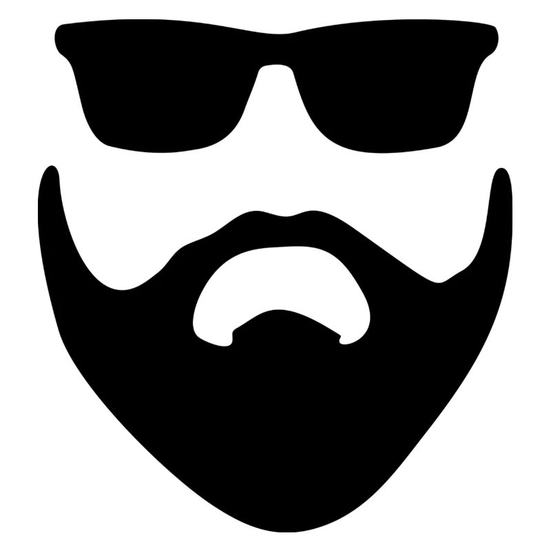 Bart Bart Hipster wie ein Boss