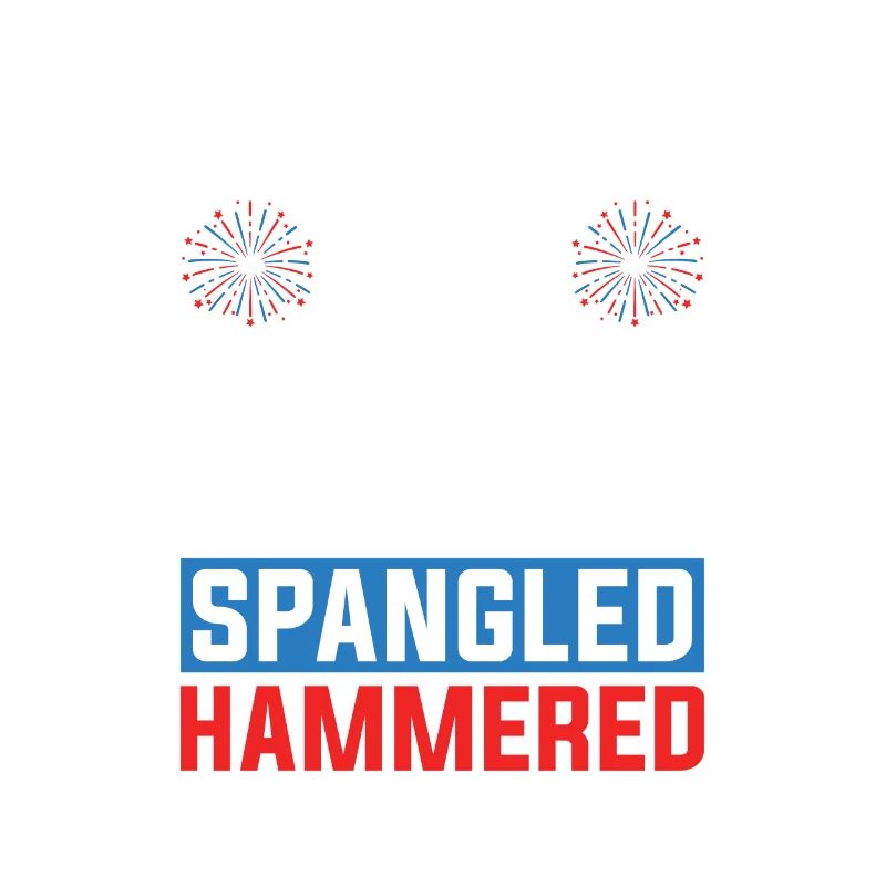 American July 4 Star Spangled Hammered