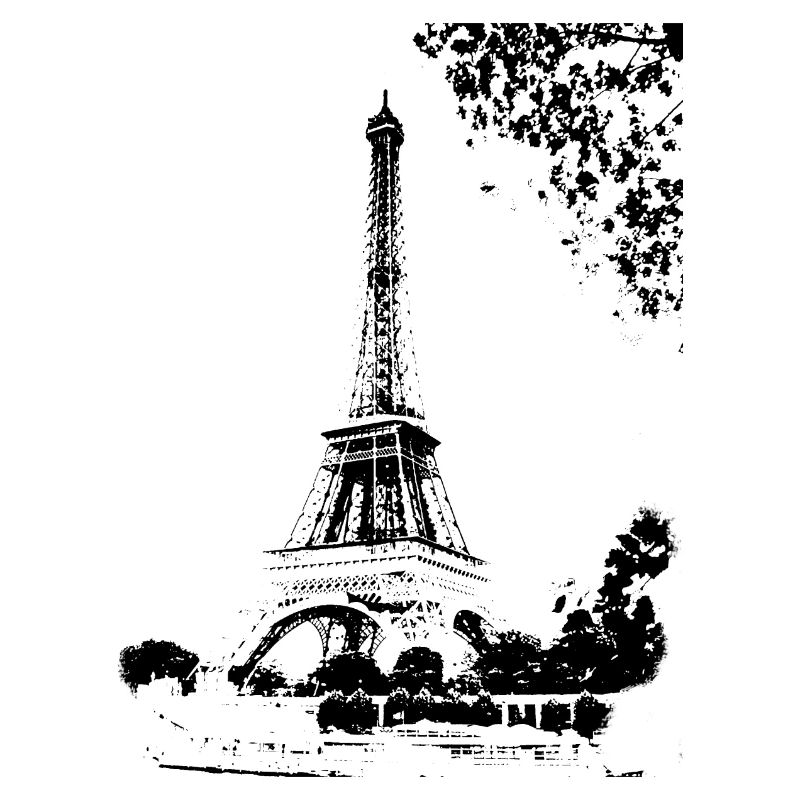 Tour Eiffel PARIS (Noir)