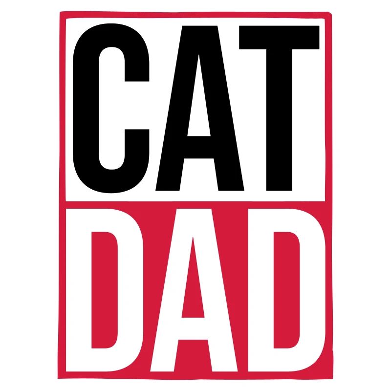 Bouclier de logo Cat Dad