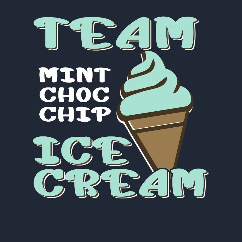 Team Mint Choc Eiswaffel Eiscreme Eis