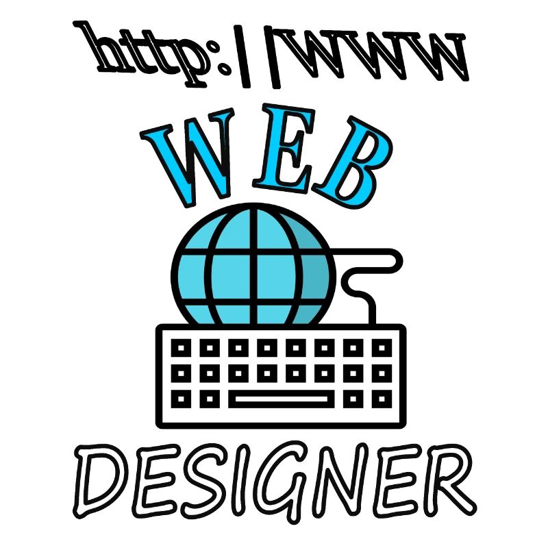I am Web Designer Website Internet Gift Idea