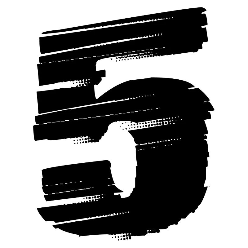 Maillot 5 numéros