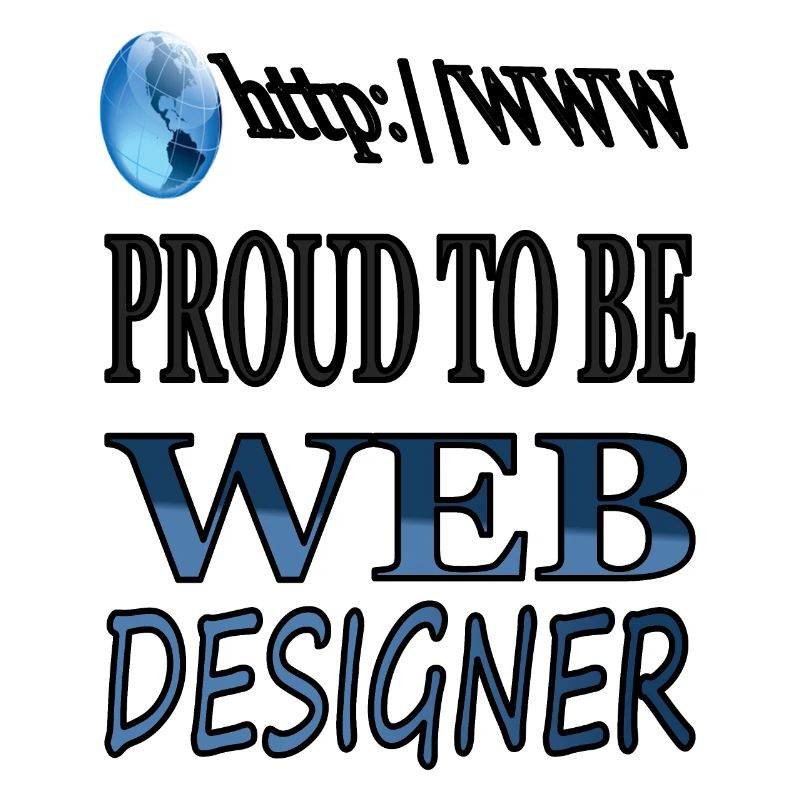 Ich bin Webdesigner Internet Web-Entwickler