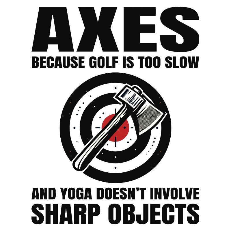 Axe Throwing Lumberjack Yoga Golf Axe Thrower