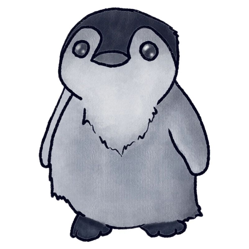 Mignon petit pingouin