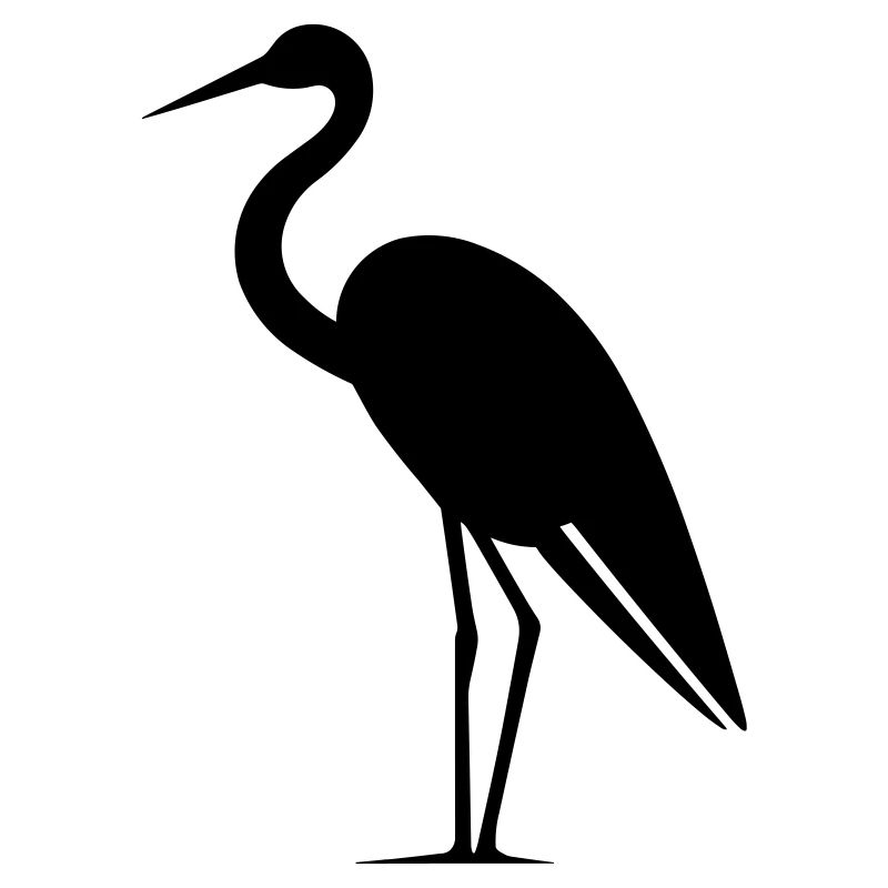Simple petite cigogne
