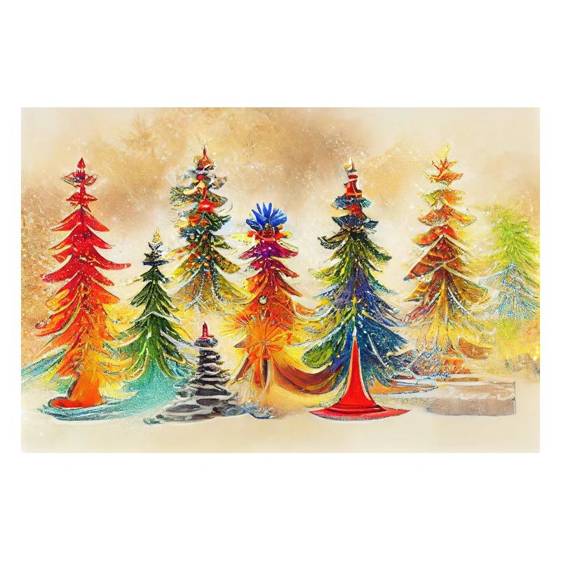 Artistic Christmas Tree