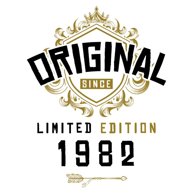 1982 limited edition Geburtstag