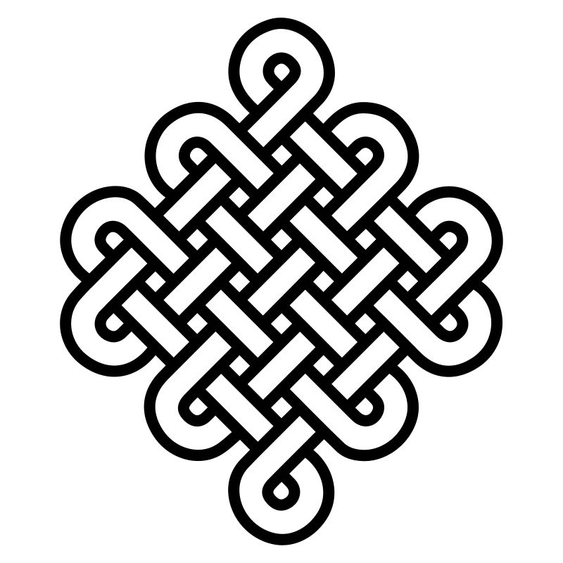 Knot Infinity Buddhism Tibet endless eternal celts