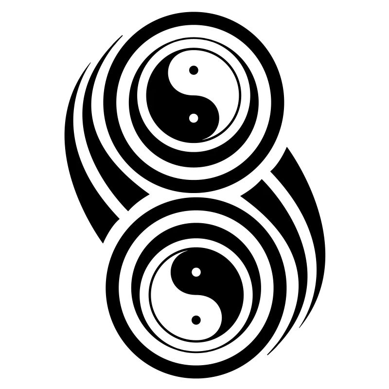 ying yang,yin,yang,tribal,forme,crop,circle