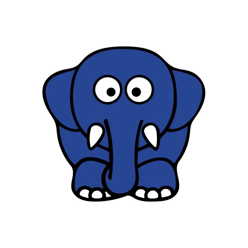 Éléphant bleu