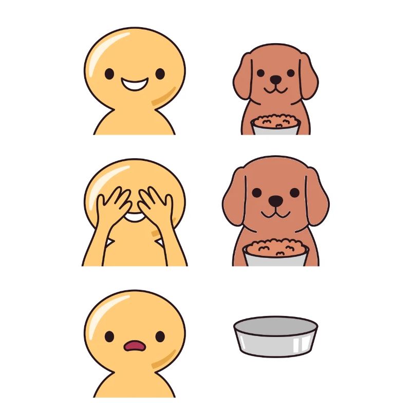 Dog Eats Fast Design pour les propriétaires de chiens