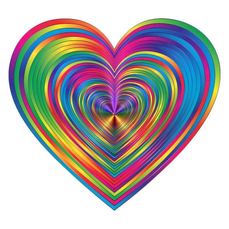 Rainbow Heart