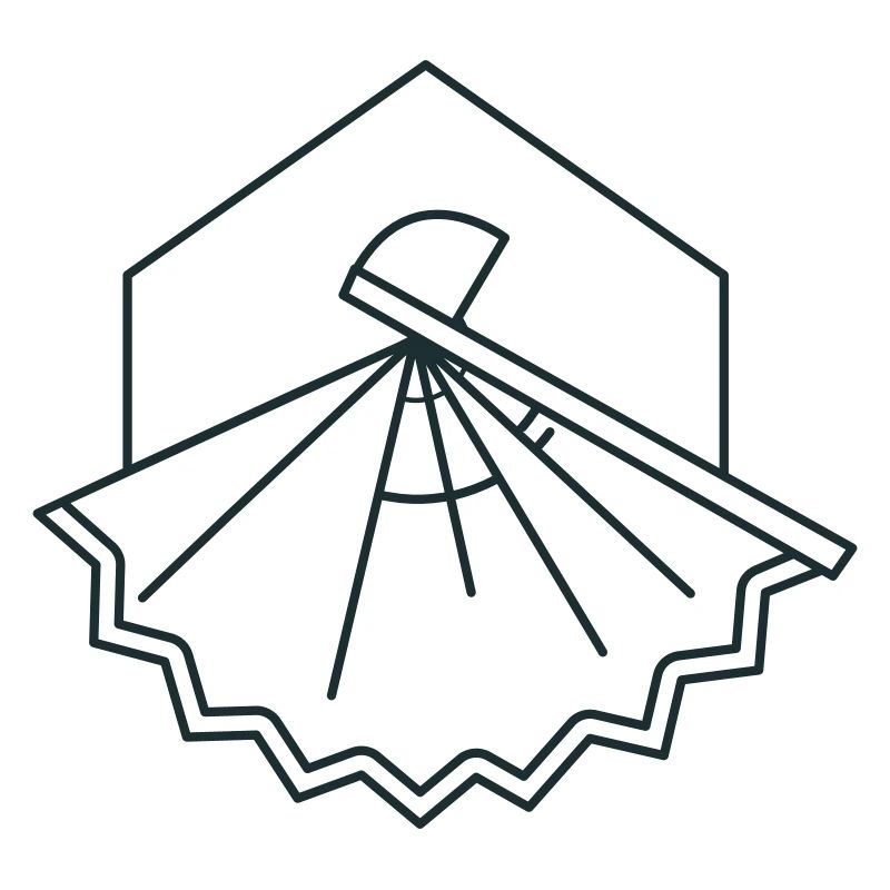 Vintage japanischer Ventilator hängend