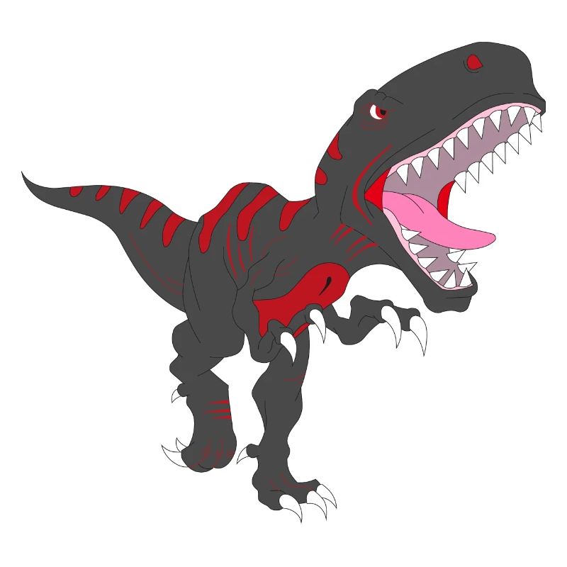 T-rex noir