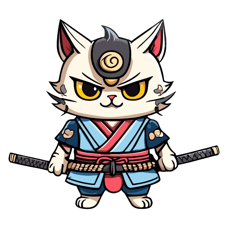 Samurai Cat #38