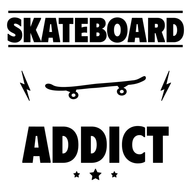 Accro au skateboard