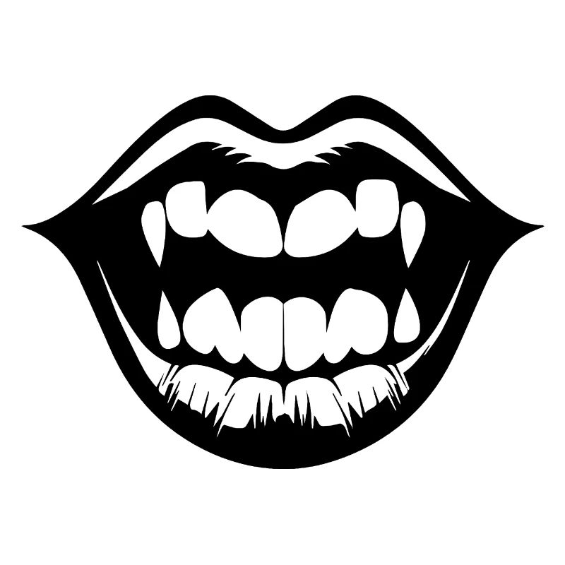 Lèvres, bouche, baisers lèvres