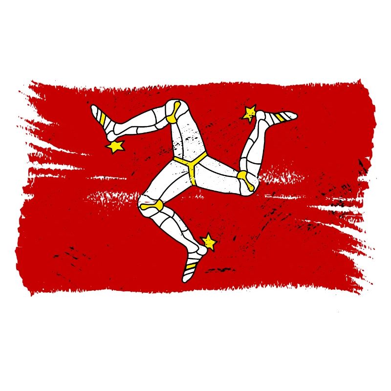 Drapeau de l’île de Man Drapeau de l’île de Man