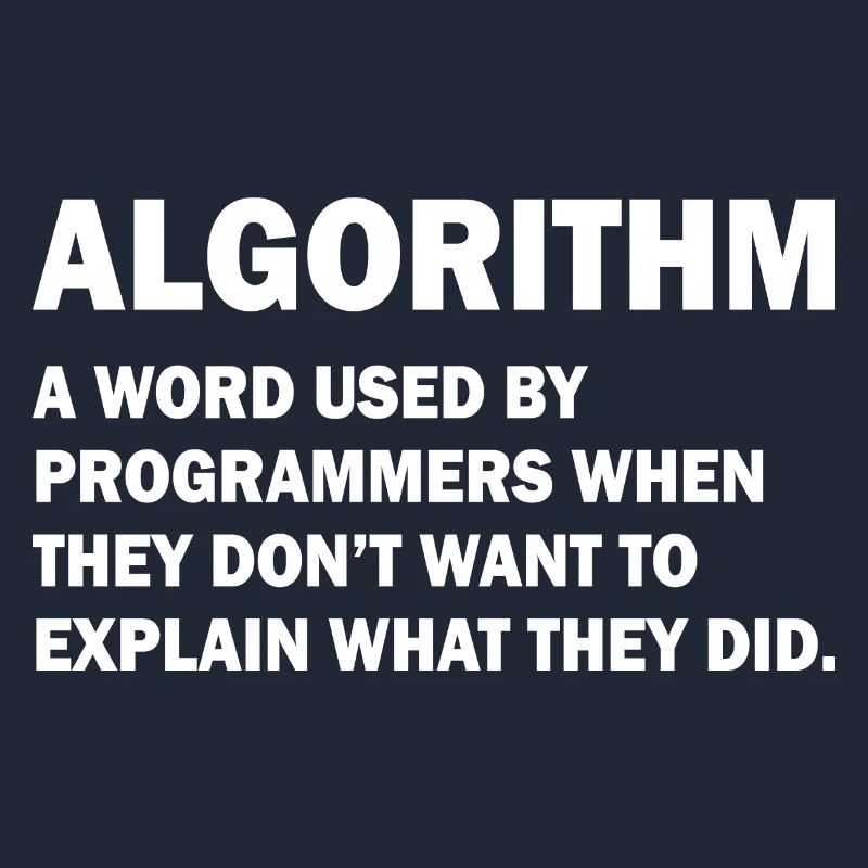 Algorithm Admin Informatik Nerd Programming