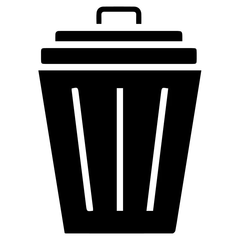 Mülltonne Symbol