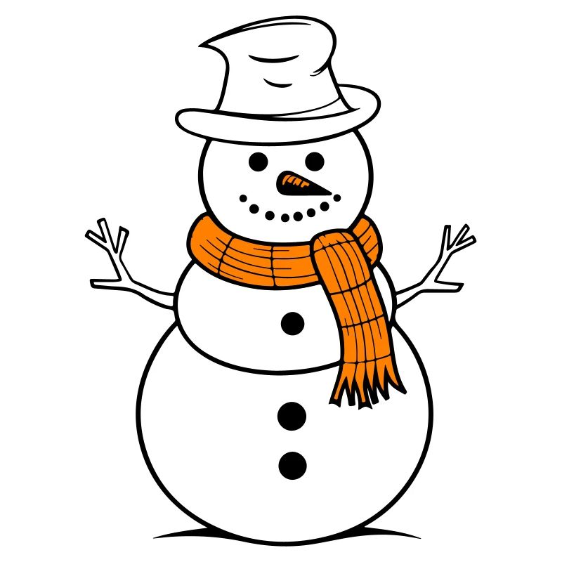 Snowman Winter