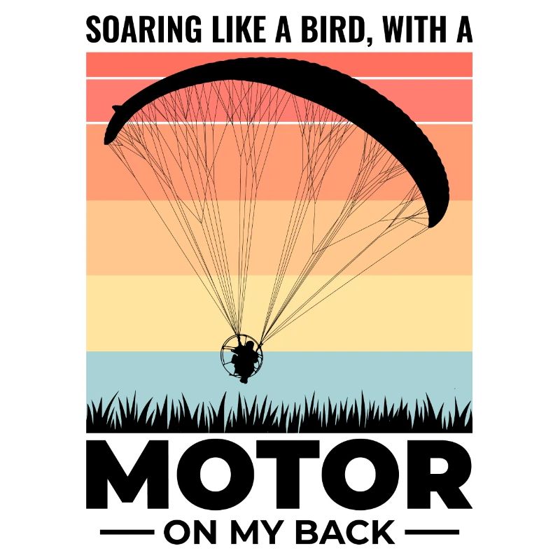 Pilote de paramoteur Paramoteur Parapente motorisé