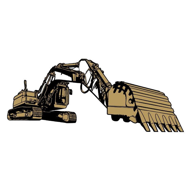 Loading shovel gift excavator driver excavator operator