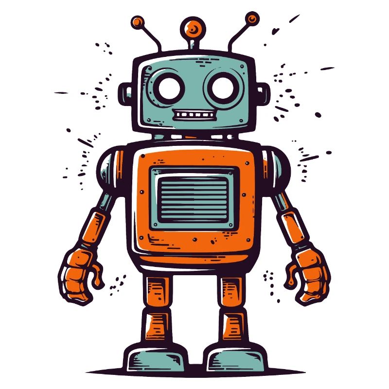 Le robot mignon