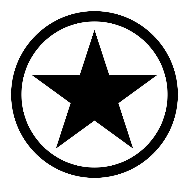 Star in circle