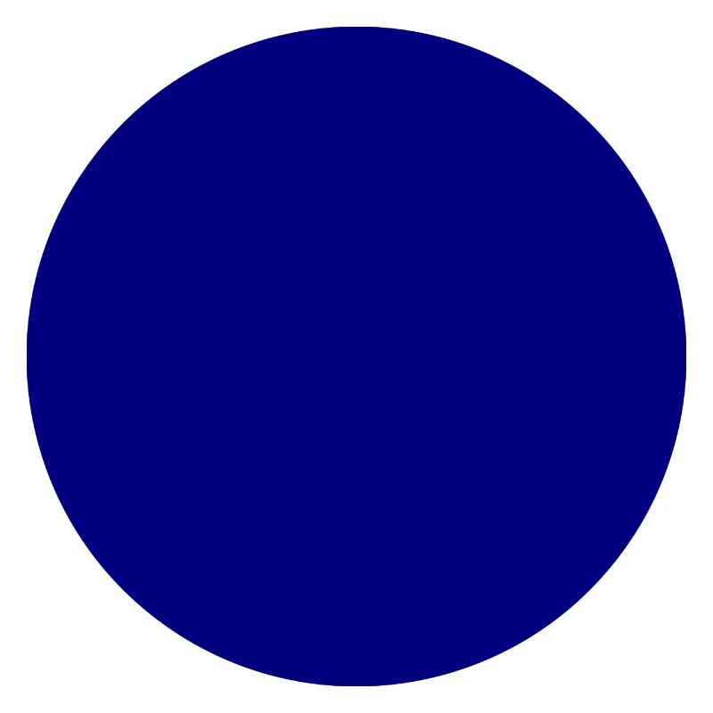 Blue circle