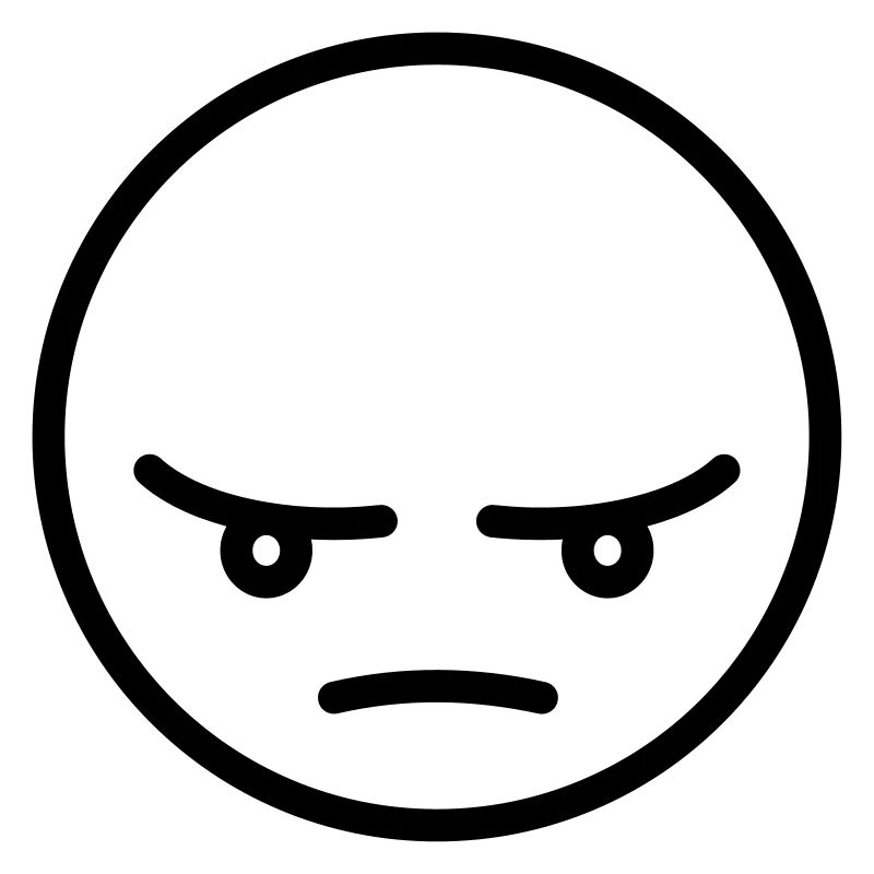 Wütender Smiley Geschenk Idee