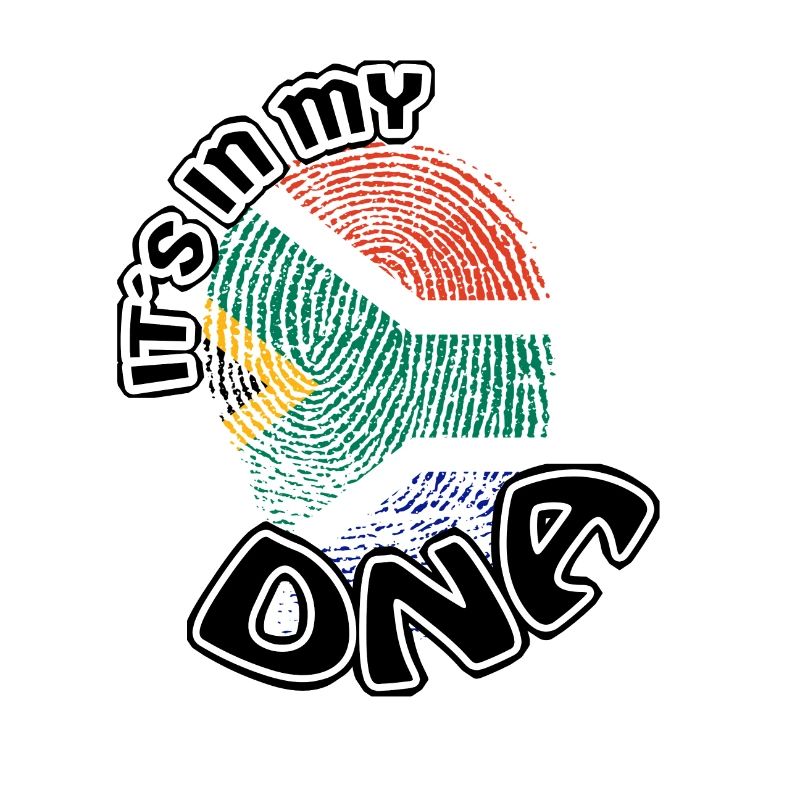 Geschenk Its in my dna dns roots Suedafrika