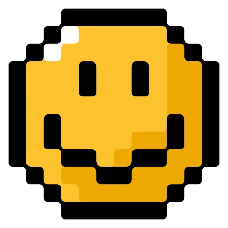 Smiley pixel