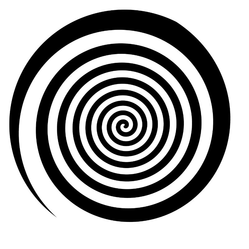 Spirale - Immobile en blanc