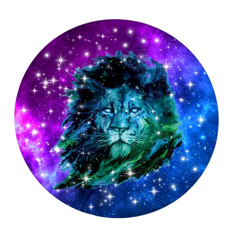 Galaxy Löwe mit Galaxy Design