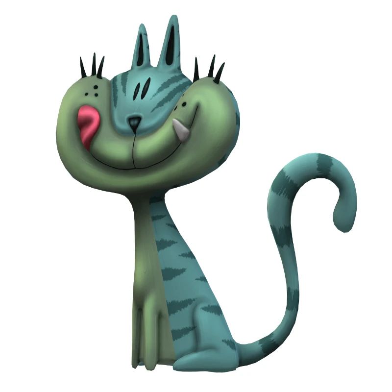 Chat drôle