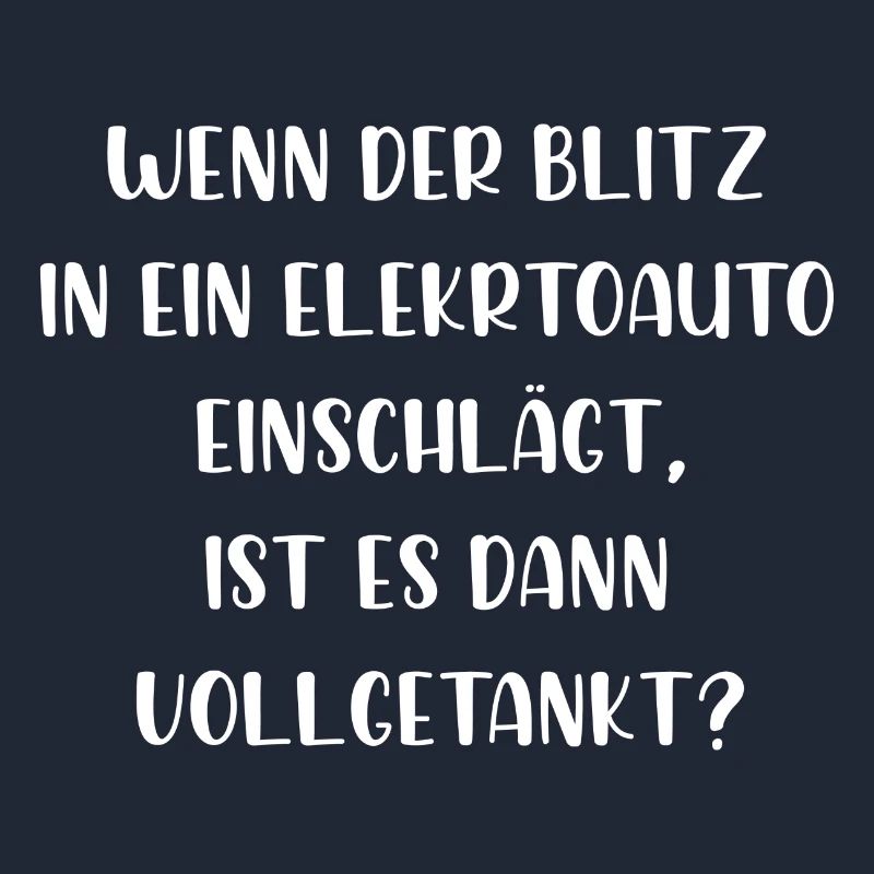Wenn der Blitz in ein E Auto einschlägt getankt