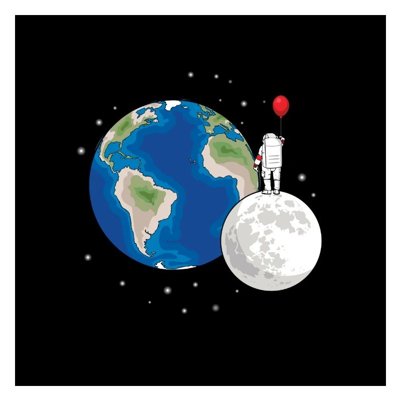 Astronaut on the Moon