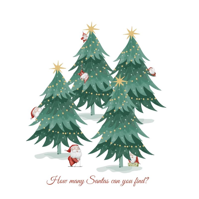 Cache-cache le Père Noël